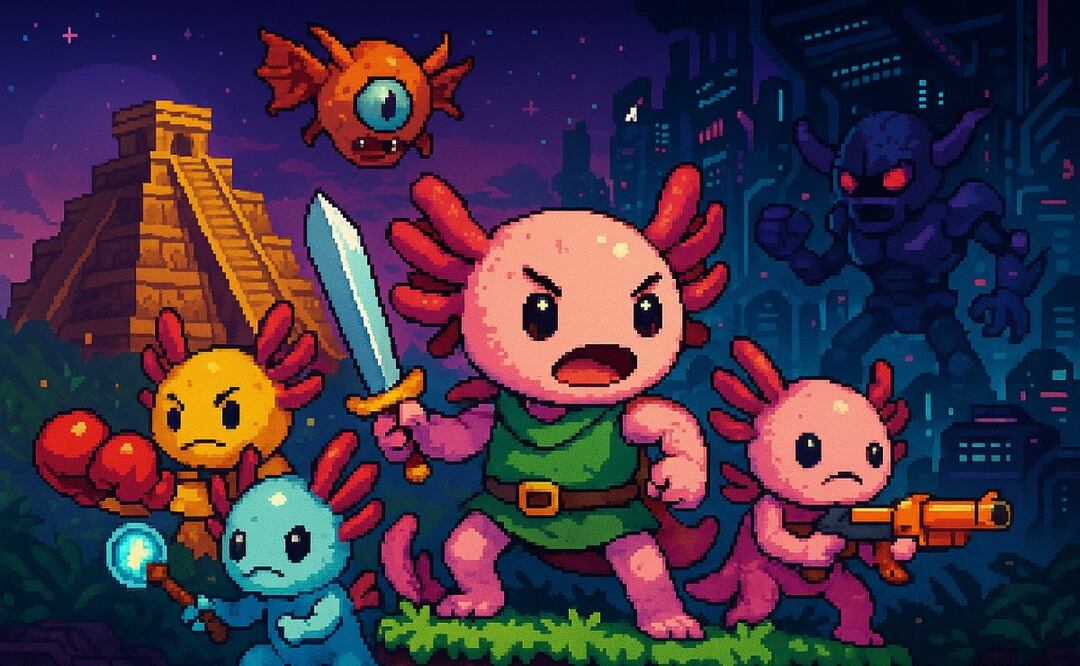 ¿Qué es Exolotl: Zian, el nuevo videojuego de ajolotes?
Imagen Ilustrativa: IA