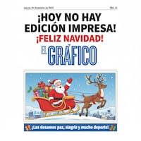 Portada El Gráfico | Jueves 25 de diciembre 2025