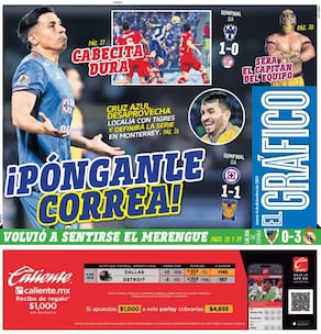 Portada El Gráfico | Jueves 4 de Noviembre