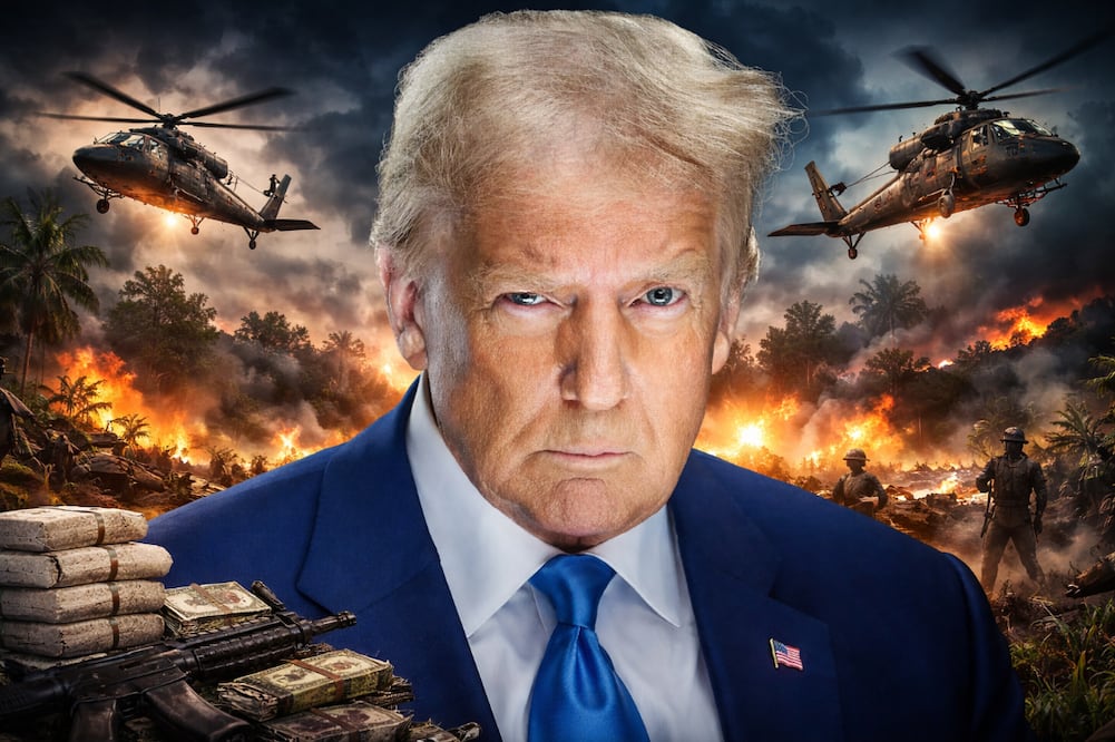 ¿Estados Unidos prepara una guerra contra los cárteles en Latinoamérica? Esto dijo Trump (Foto: Composición creada con IA)