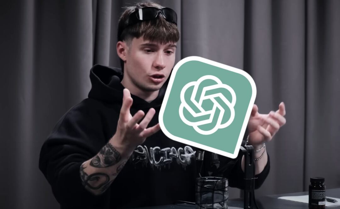 Influencer usa ChatGPT como psicólogo (Foto: Captura de video)