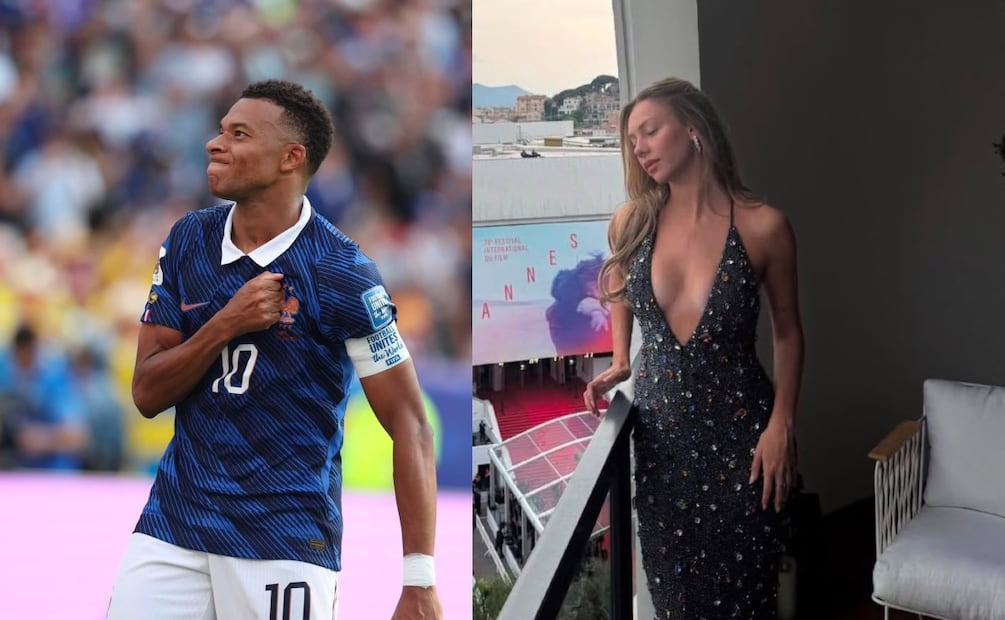 Mbappé y Ester Expósito (Vía: Redes)
