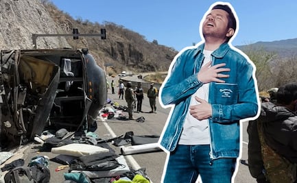 Autobús de Memo Garza, ex cantante de La Adictiva, se accidenta y hay 6 lesionados