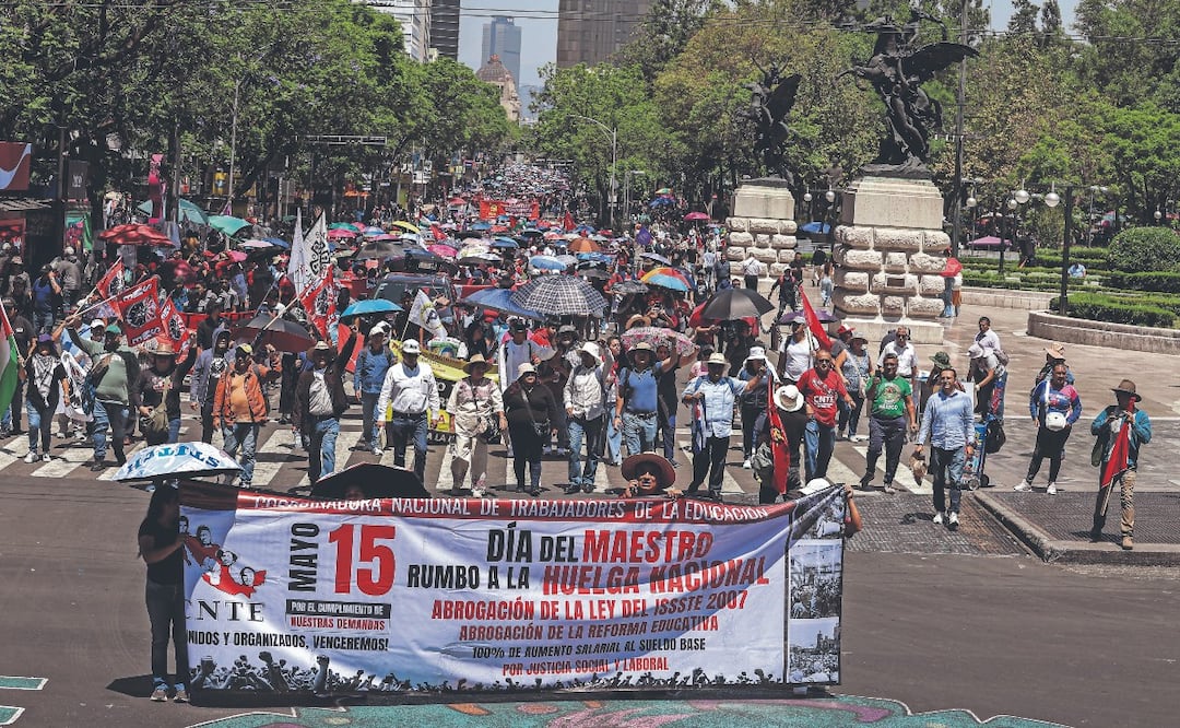 CNTE rechaza aumento del 9% de la SEP y amaga con boicotear el Mundial 2026
Imagen: Gabriel Pano I El Gráfico
