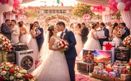 Da el “sí” en Neza; abren convocatoria para bodas colectivas este 14 de febrero 