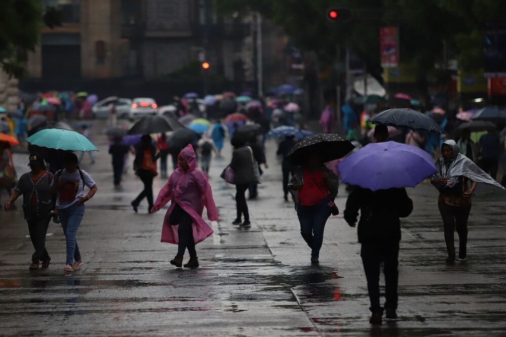 Lluvia en la CDMX (Foto: Cuartoscuro)