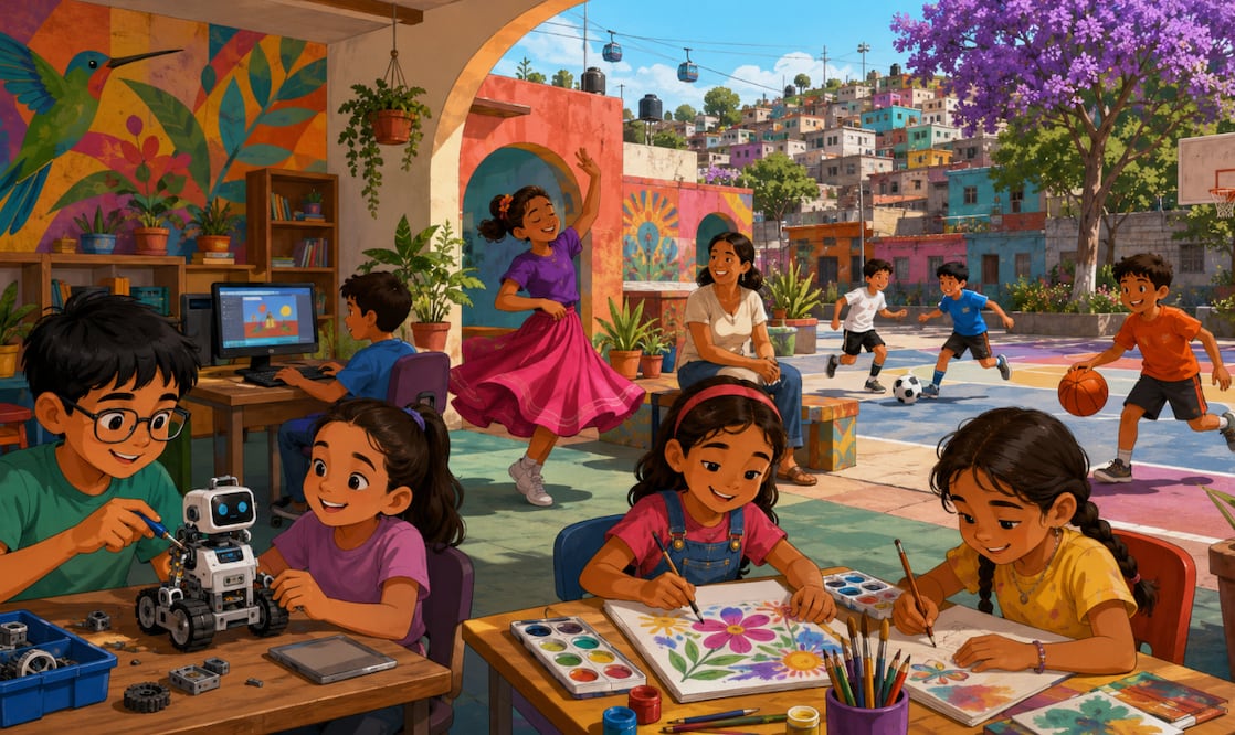 PILARES Iztapalapa: Cursos GRATIS para niños, requisitos y pasos para registrarse (Foto: Creada con IA)