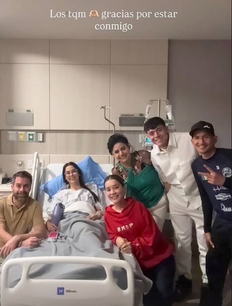 Lupita Villalobos hospitalizada (Foto: Instagram)