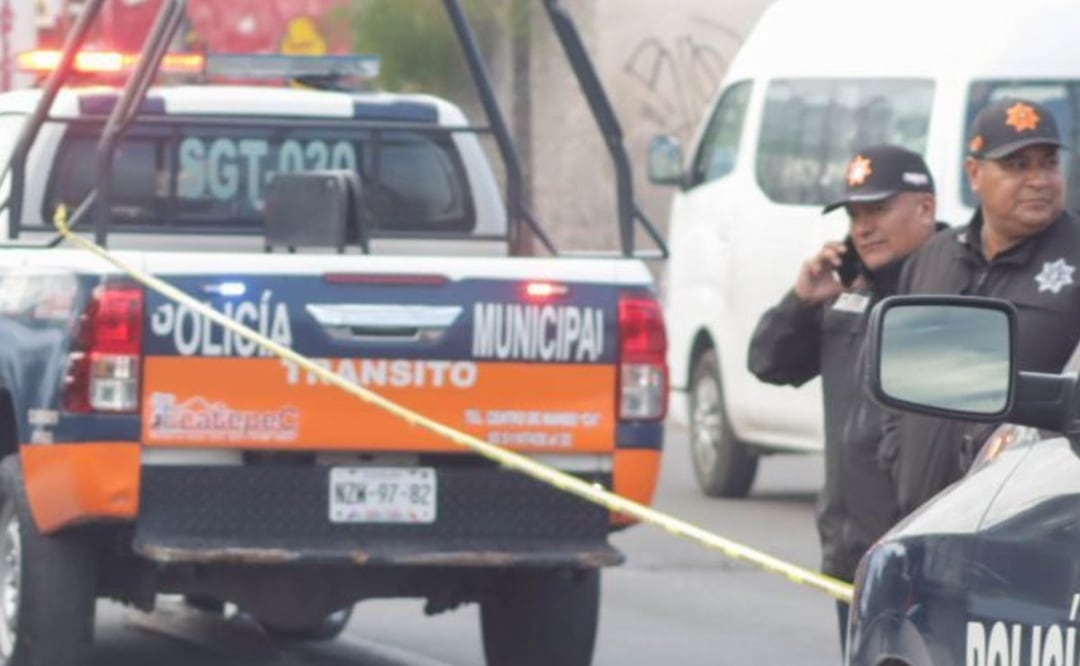 Muerto frente al Mexibús (Foto: Cuartoscuro)