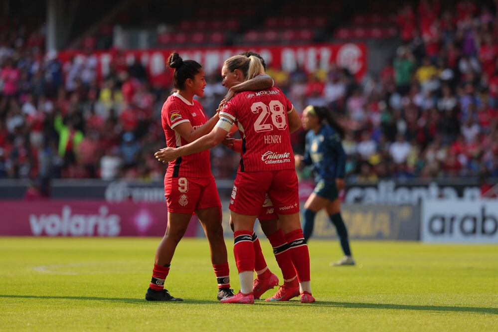 Foto: X (Toluca derrota al América en la Liga MX Femenil )