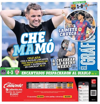 Portada El Gráfico | Jueves 23 de abril de 2026