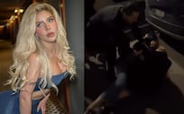 VIDEO: Captan a influencer Sol León envuelta en pelea callejera con la nueva novia de su ex