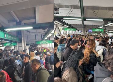 Metro CDMX: Línea 8 colapsada y detenida, recomiendan buscar alternativas ¿Qué está pasando?