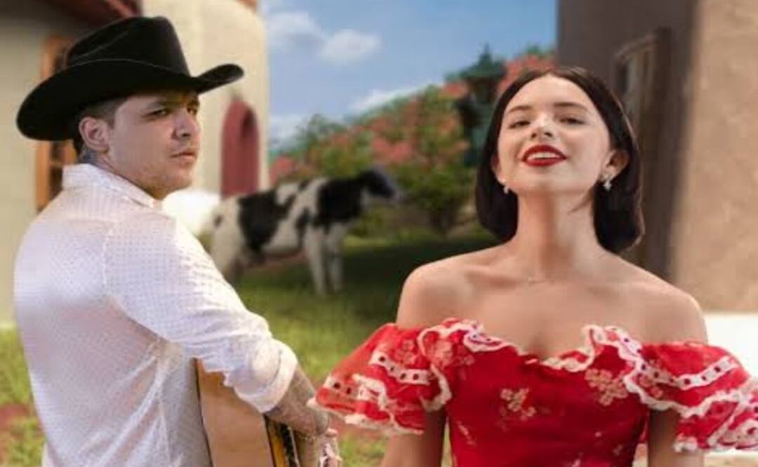 ¿Por qué son tan coquetos? Nodal y Ángela Aguilar se dejan ver en momento íntimo