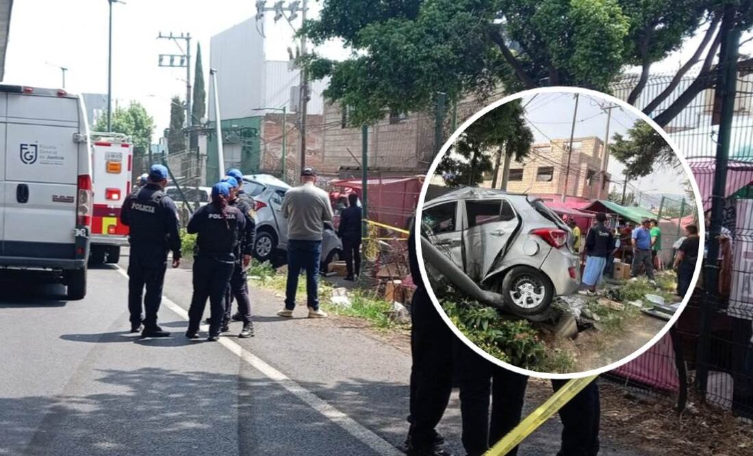 Foto: Redes sociales (Tragedia en Tlalpan: carro a exceso de velocidad se lleva a tianguistas ¿hubo muertos?)
