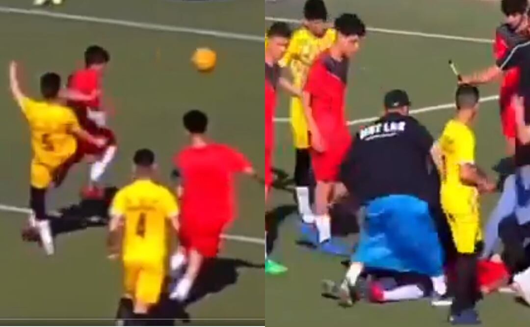 Futbolista de 17 años fallece en pleno partido por patada en el rostro