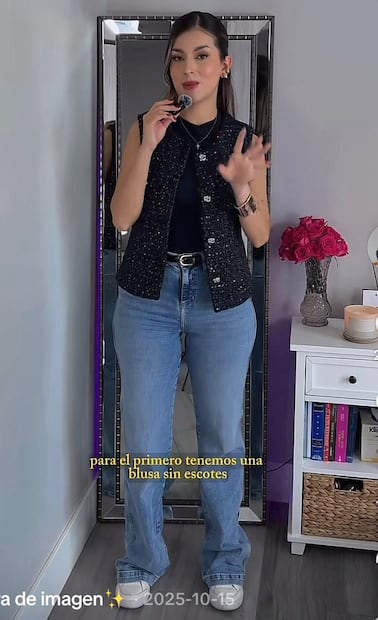 Outfits con tenis para oficina (Foto: TikTok)