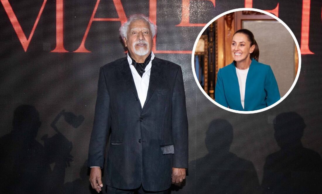 Rafael Inclán pide disculpas a Sheinbaum, asegura sus palabras fueron sacadas de contexto