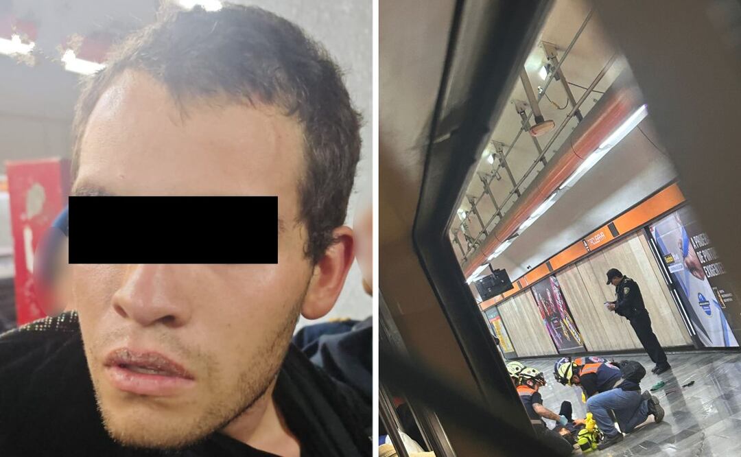 Metro CDMX: En la estación Tacubaya “El Jommy” se aloca y acuchilla a tres pasajeros