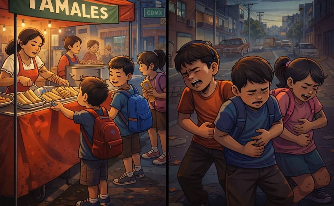 7 menores de edad intoxicados por comer tamales con fentanilo en Puebla. Foto: (IA)