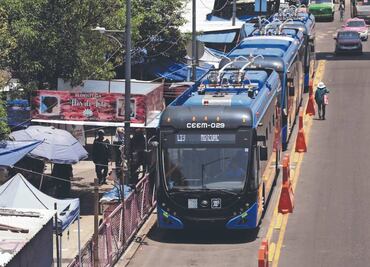 Trolebús Constitución de 1917–Mixcoac ¿Con qué rutas conecta y qué problemas enfrenta en su arranque?