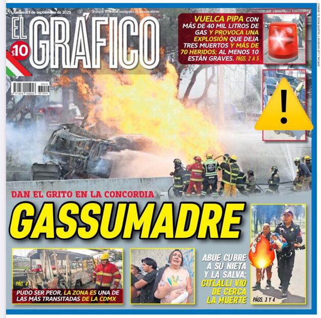 Portada El Gráfico | Jueves 11 de septiembre de 2025