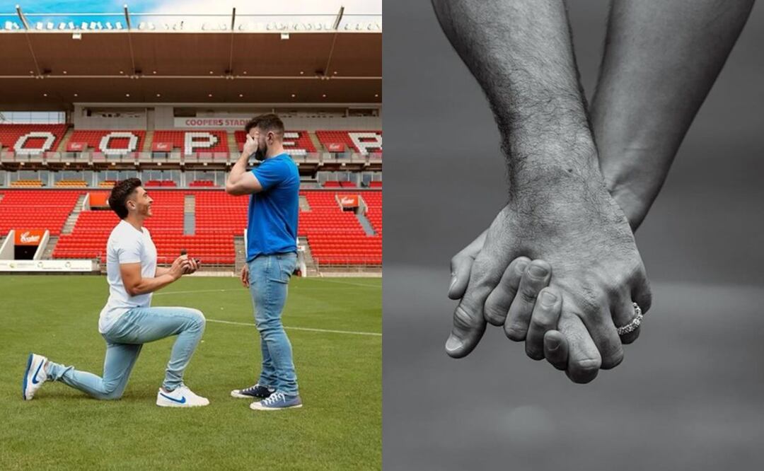 ¡Le entregó el anillo! El futbolista Josh Cavallo le pidió matrimonio a su novio