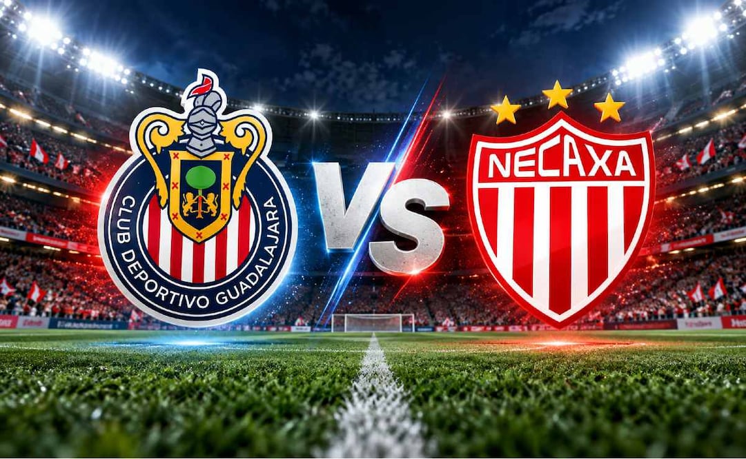 Chivas vs Necaxa EN VIVO. Foto: (IA)