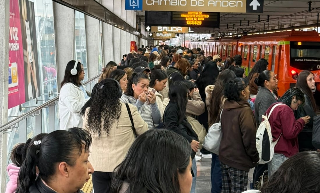 Metro CDMX hoy 7 de septiembre: Reportan retrasos y caos en Líneas 12 y A (Foto: X)
