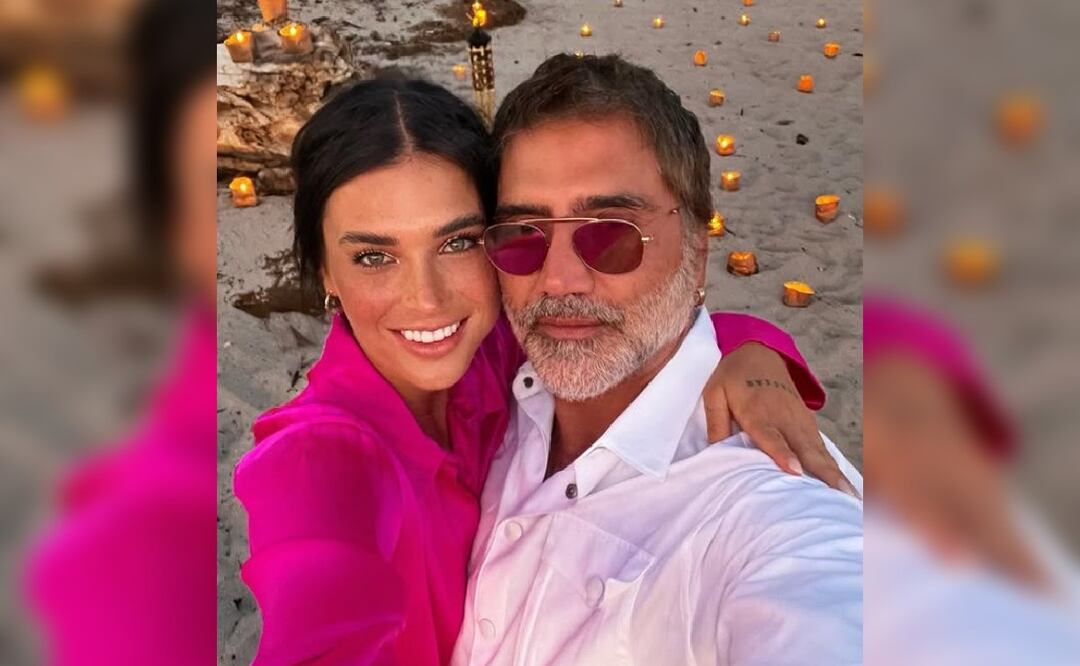 Alejandro Fernández y su novia Karla Laveaga. Foto: (Redes Sociales)