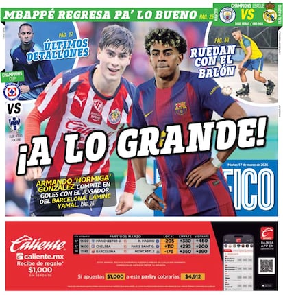 Portada El Gráfico | Martes 17 de marzo de 2026