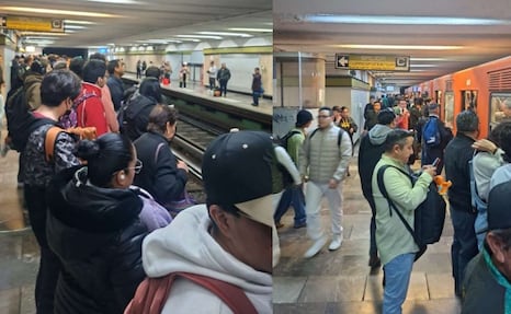 Metro CDMX hoy: Seis Líneas presentan avance lento y estaciones saturadas la mañana de este martes