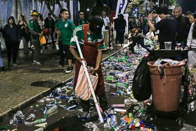 Selección Mexicana va por el quinto partido y CDMX pide festejos sin basura
