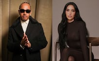 ¿Romance confirmado? Kim Kardashian y Lewis Hamilton: Lo que se susurraron al oído en el Super Bowl