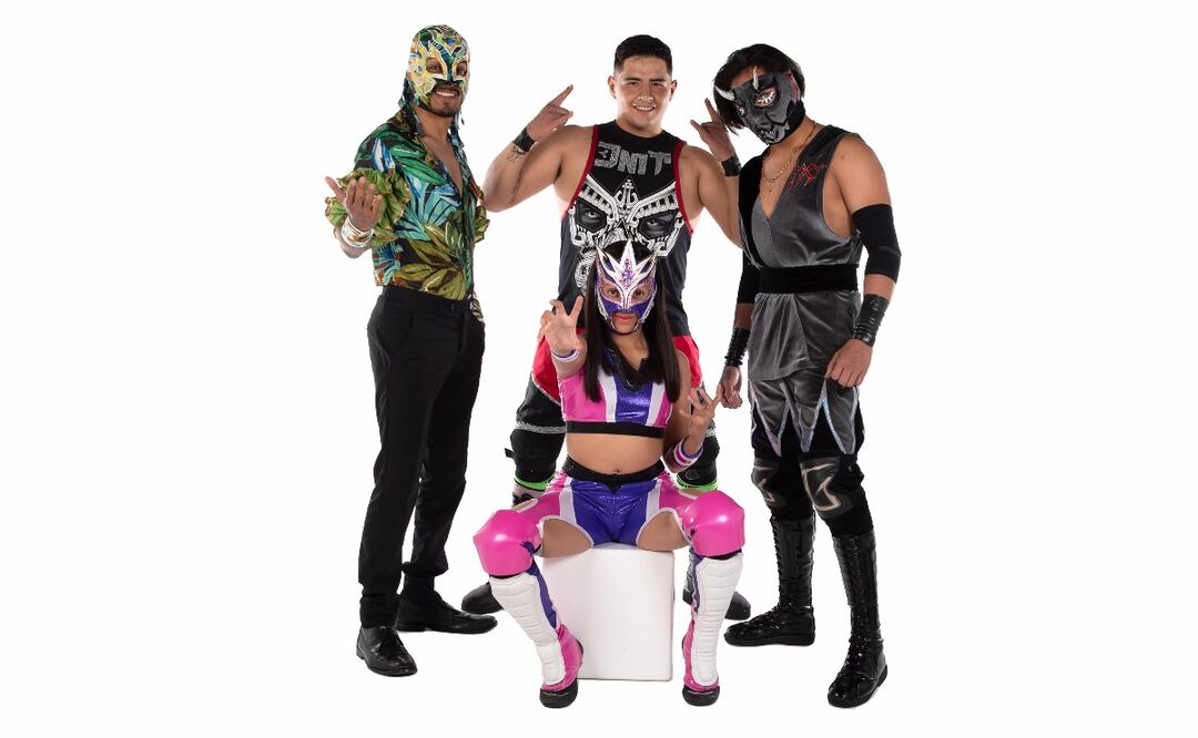 Gran final de “El Gran Portador”, reality show de lucha libre, en el Ring Gym Center