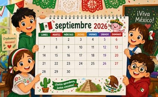 ¿Qué días no habrá clases en septiembre? Estas son las fechas del calendario SEP 2026-2027