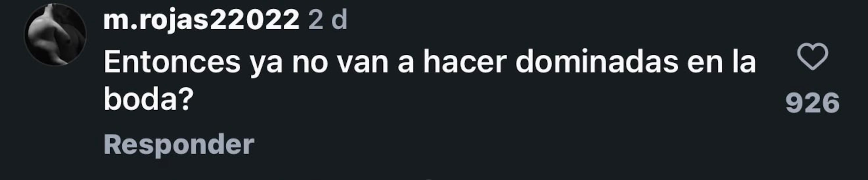 Comentarios en redes de Alana (Vía: Instagram)