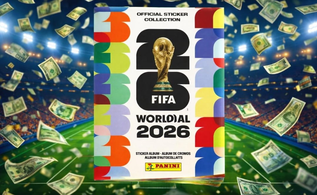 ¿Cuánto cuesta llenar el Álbum Panini del Mundial 2026?. Foto: (IA)