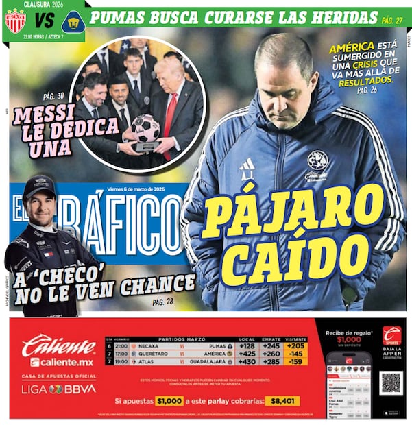 Portada El Gráfico | Viernes 6 de marzo de 2026