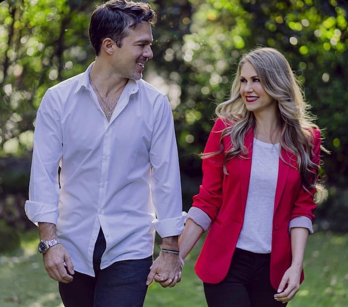 Ingrid Martz y Rodrigo Luque (Vía: Instagram)