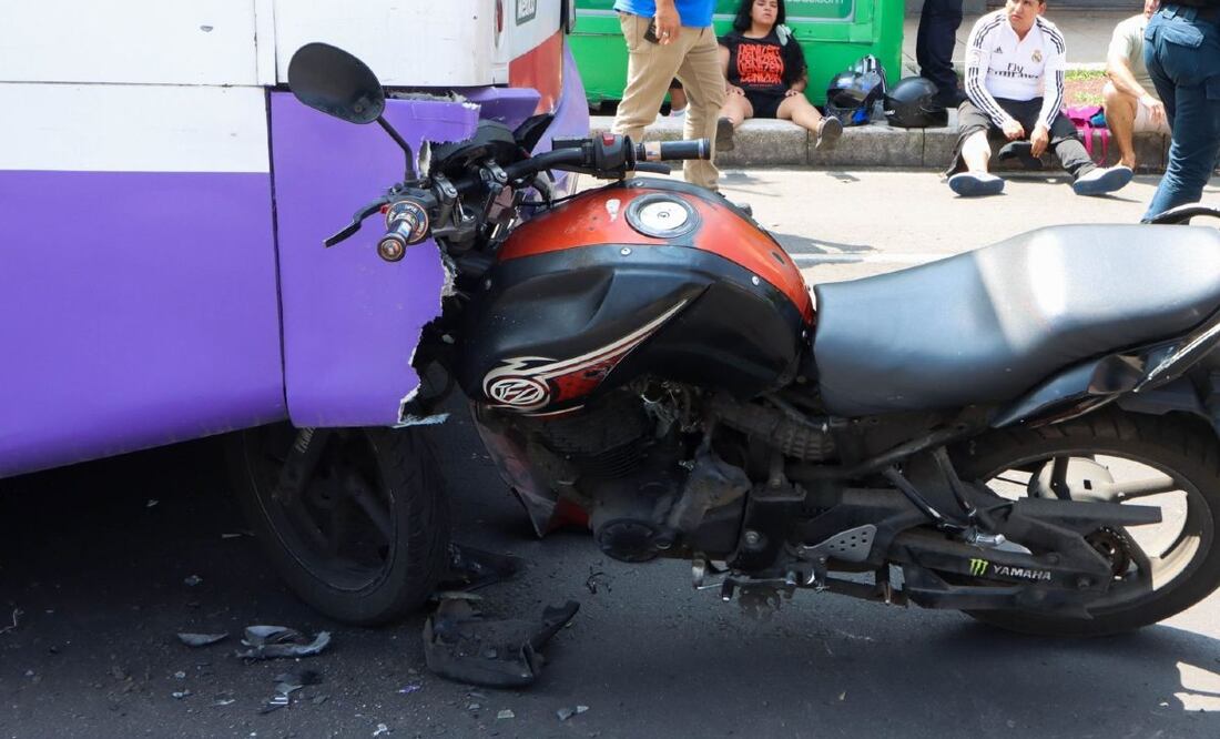 Foto: Cuartoscuro (La Moto no perdona: 65 accidentes diarios en CDMX y la nueva regulación de Brugada)