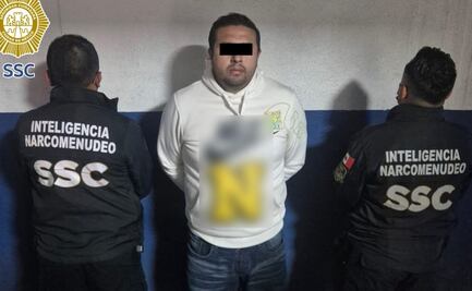 Detienen a “El Messi” con 42 dosis de cocaína y un kilo de marihuana, en Iztapalapa