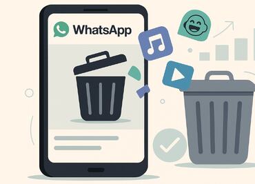 ¿Papelera oculta de WhatsApp? Esta podría ser la razón de que tu celular se sature