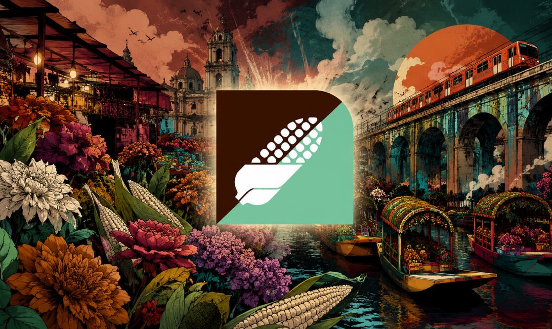 ¿Por qué el Metro Jamaica tiene un elote como ícono y no una flor de jamaica? (Foto: Creada con IA)