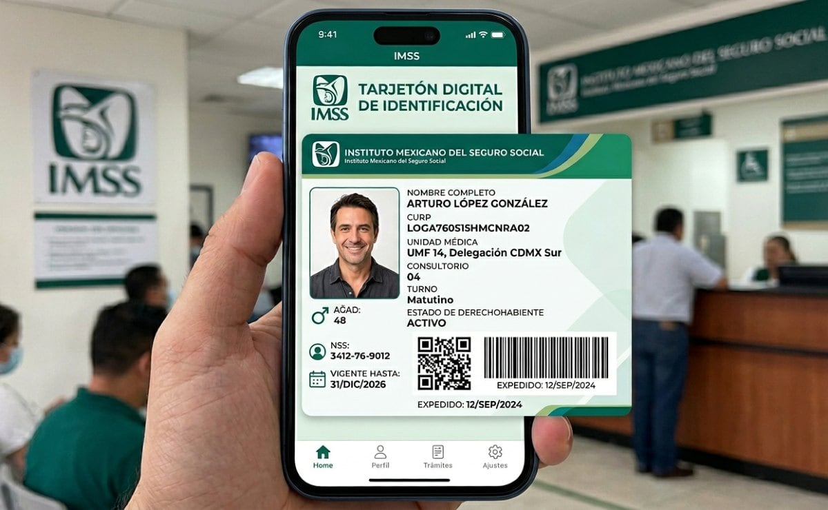 Tarjetón digital del IMSS: ¿Cuáles son los beneficios y quiénes pueden tramitarlo? 
