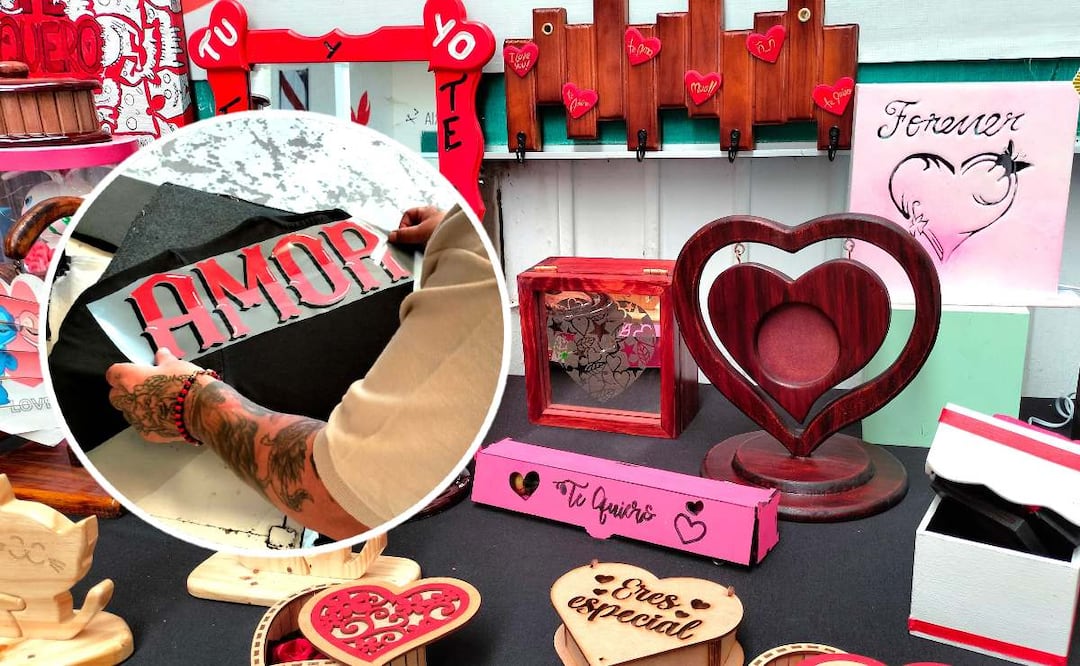 Foto: Especiales (Regalos con causa SSC pone a la venta productos hechos en cárceles de CDMX para San Valentín)