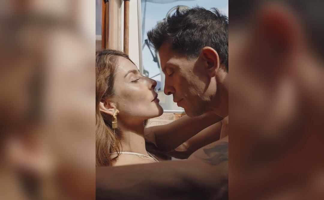¡Fuego en el mar! Yahir y María León calientan las redes con manoseo en paños menores