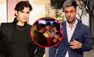VIDEO: Aarón Mercury y Naim Darrechi casi se desconectan durante la fiesta de Abelito