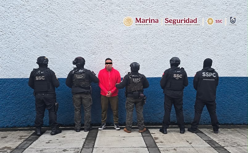 Detienen a “El Karnal”, presunto integrante de La Unión Tepito, en Iztapalapa