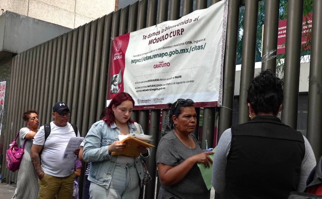 Foto: Cuartoscuro (CURP Biométrica 2026: ¿Qué sellos de autenticidad debe tener el documento? )